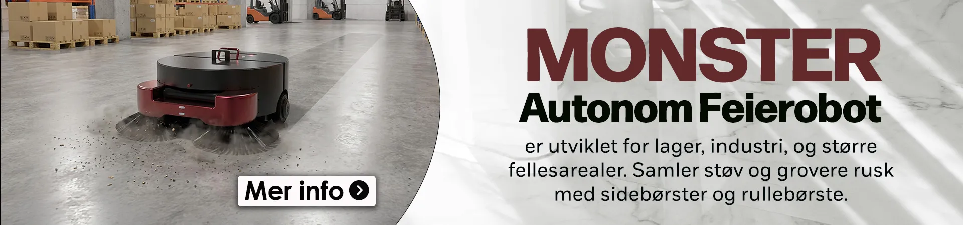 Autonom rengjøringsrobot
